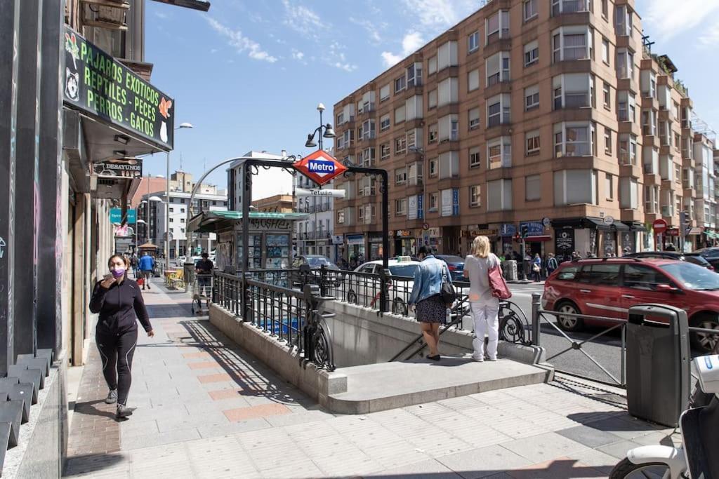 Encantador Apartamento Reformado En Tetuan By Bebalmy Madrid Exteriér fotografie